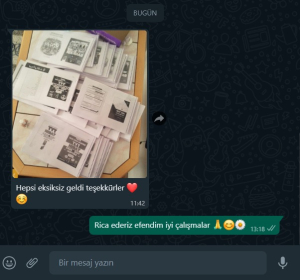 Panda Fotokopi & Baskı Merkezi Sizden Gelenler
