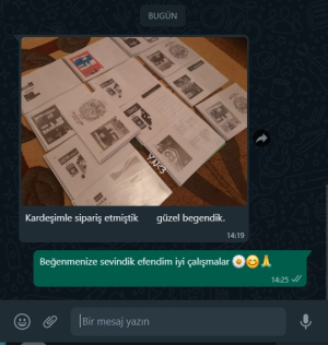Panda Fotokopi & Baskı Merkezi Sizden Gelenler