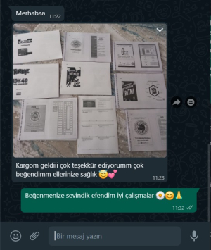 Panda Fotokopi & Baskı Merkezi Sizden Gelenler