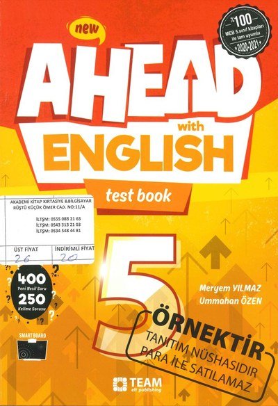 AHEAD ENGLISH TEST BOOK