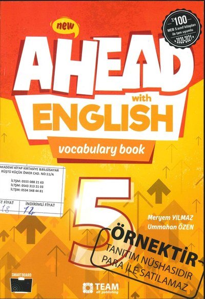 AHEAD ENGLISH VOCABULARY BOOK Panda Fotokopi & Baskı Merkezi