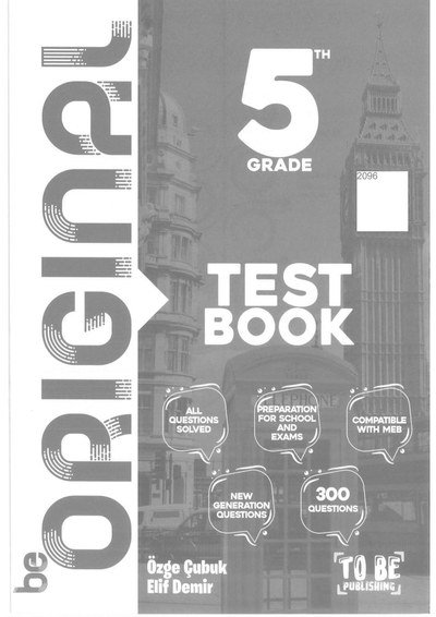ORIGINAL TEST BOOK Panda Fotokopi & Baskı Merkezi