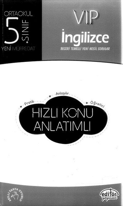 VIP INGILIZCE HIZLI KONU ANLATIMLI Panda Fotokopi & Baskı Merkezi