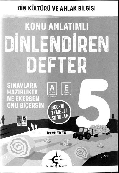 DİN KÜLTÜRÜ VE AHLAK BİLGİSİ DİNLENDİREN DEFTER Panda Fotokopi & Baskı Merkezi