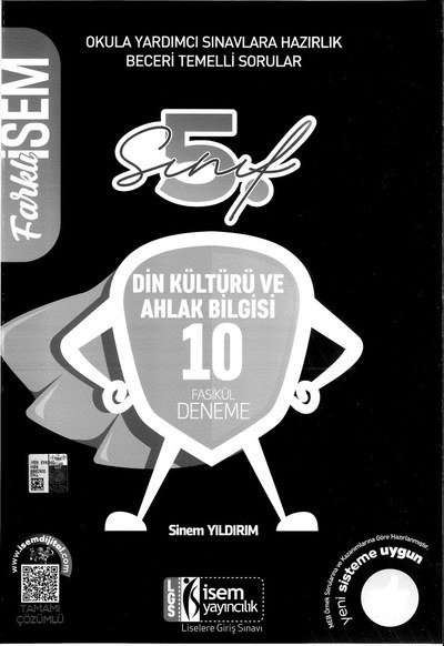 DİN KÜLTÜRÜ VE AHLAK BİLGİSİ 10 FASİKÜL DENEME Panda Fotokopi & Baskı Merkezi