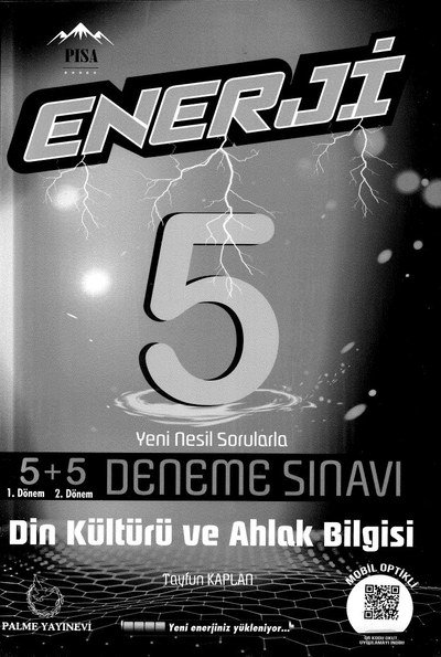 DİN KÜLTÜRÜ VE AHLAK BİLGİSİ 5+5 DENEME SINAVI Panda Fotokopi & Baskı Merkezi