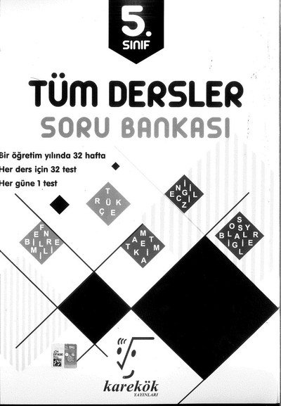 TÜM DERSLER SORU BANKASI Panda Fotokopi & Baskı Merkezi