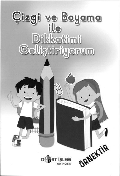 ÇİZGİ VE BOYAMA İLE DİKKATİMİ GELİŞTİRİYORUM Panda Fotokopi & Baskı Merkezi