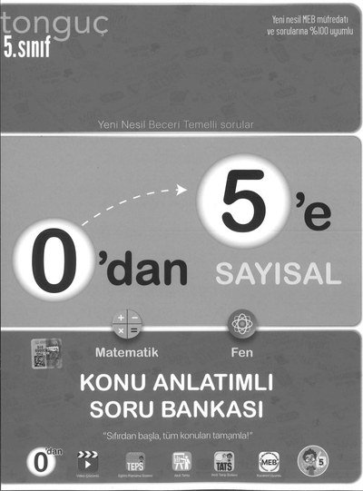 0'DAN 5'E SAYISAL KONU ANLATIMLI SORU BANKASI Panda Fotokopi & Baskı Merkezi