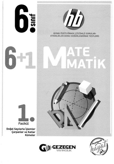 6+1 MATEMATİK 1. FASİKÜL