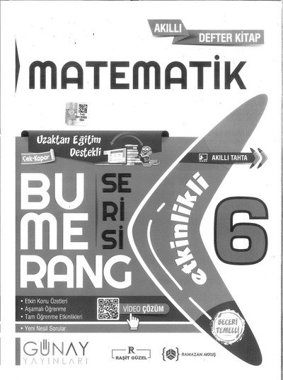 MATEMATİK BUMERANG SERİSİ