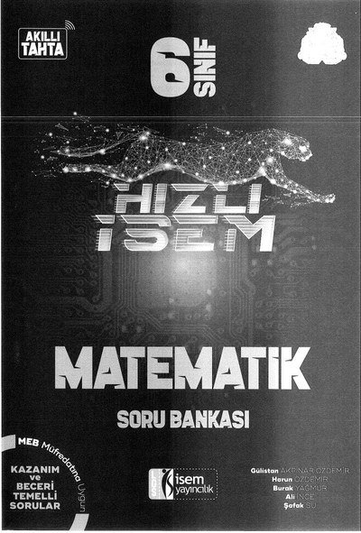HIZLI İSEM MATEMATİK SORU BANKASI Panda Fotokopi & Baskı Merkezi