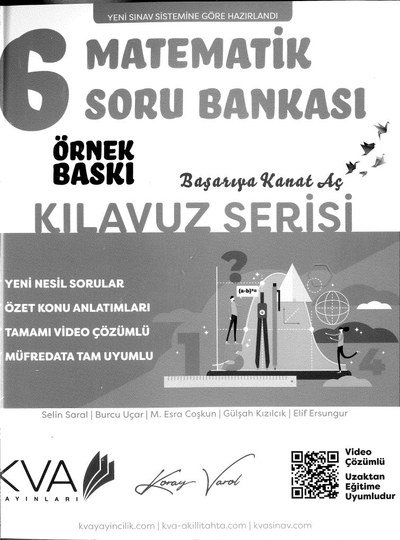 MATEMATİK SORU BANKASI KILAVUZ SERİSİ