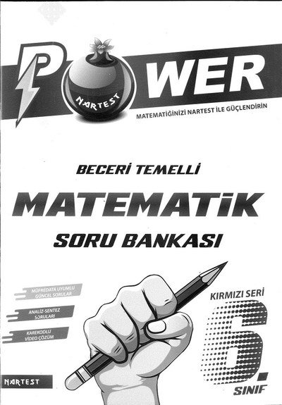 POWER BECERİ TEMELLİ MATEMATİK SORU BANKASI Panda Fotokopi & Baskı Merkezi