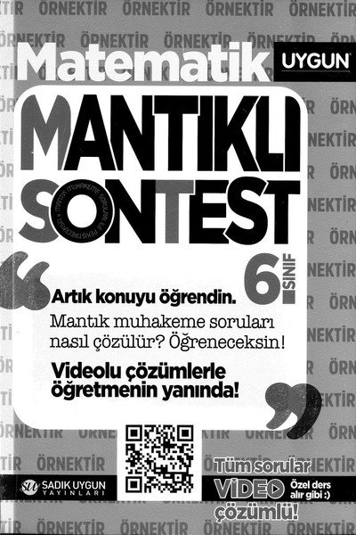 MATEMATİK MANTIKLI SONTEST Panda Fotokopi & Baskı Merkezi