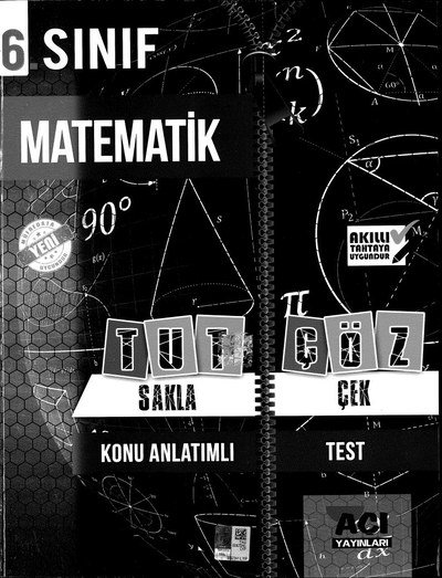 MATEMATİK KONU ANLATIMLI TEST Panda Fotokopi & Baskı Merkezi