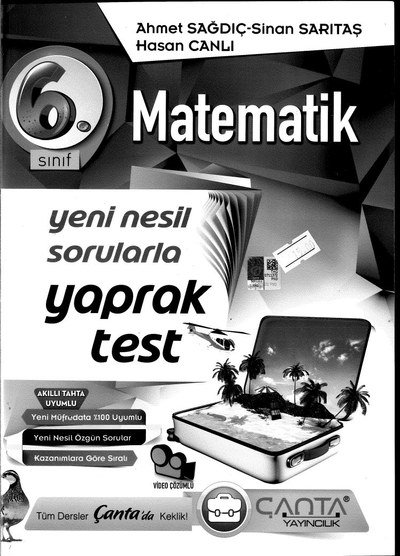 MATEMATİK YENİ NESİL SORULARLA YAPRAK TEST Panda Fotokopi & Baskı Merkezi