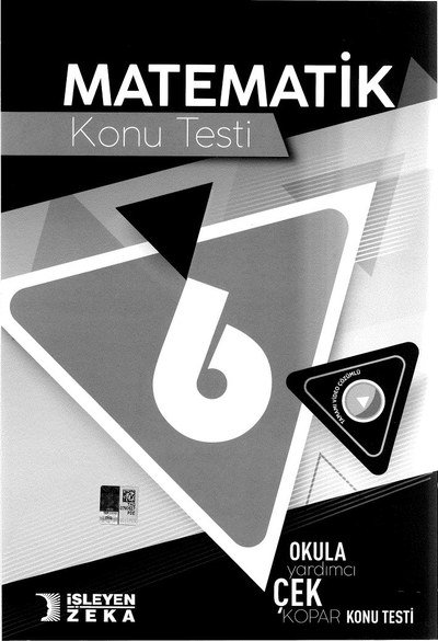 MATEMATİK KONU TESTİ Panda Fotokopi & Baskı Merkezi