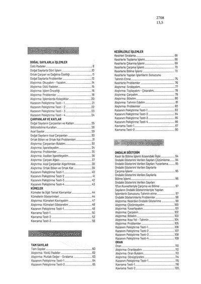 MATEMATİK KONU ANLATIMI Panda Fotokopi & Baskı Merkezi