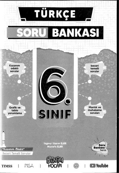 TÜRKÇE SORU BANKASI Panda Fotokopi & Baskı Merkezi