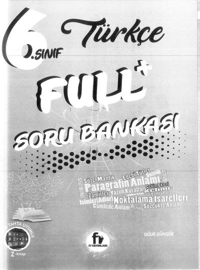TÜRKÇE FULL+ SORU BANKASI Panda Fotokopi & Baskı Merkezi
