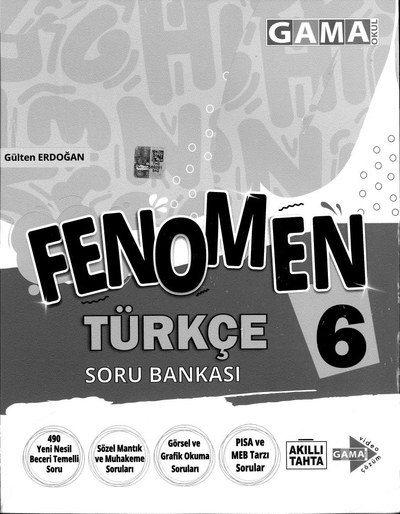 FENOMEN TÜRKÇE SORU BANKASI