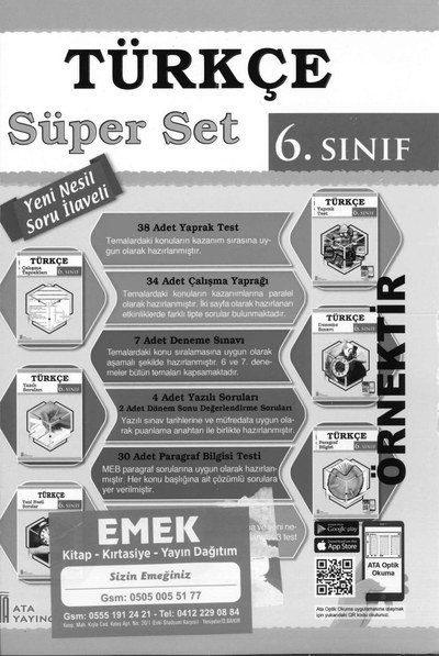 TÜRKÇE SÜPER SET Panda Fotokopi & Baskı Merkezi