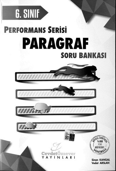 PERFORMANS SERİSİ PARAGRAF SORU BANKASI Panda Fotokopi & Baskı Merkezi