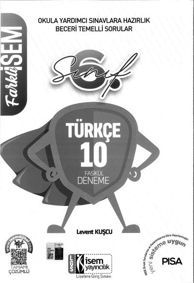 TÜRKÇE 10 FASİKÜL DENEME Panda Fotokopi & Baskı Merkezi