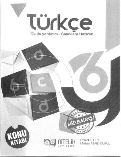 TÜRKÇE KONU KİTABI Panda Fotokopi & Baskı Merkezi