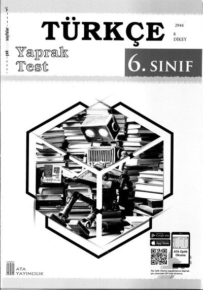 TÜRKÇE YAPRAK TEST Panda Fotokopi & Baskı Merkezi