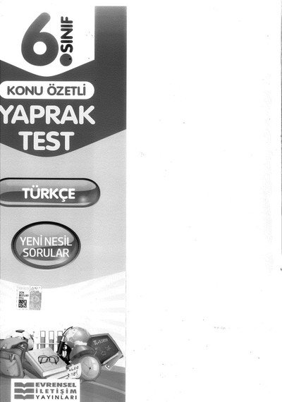 KONU ÖZETLİ YAPRAK TEST TÜRKÇE