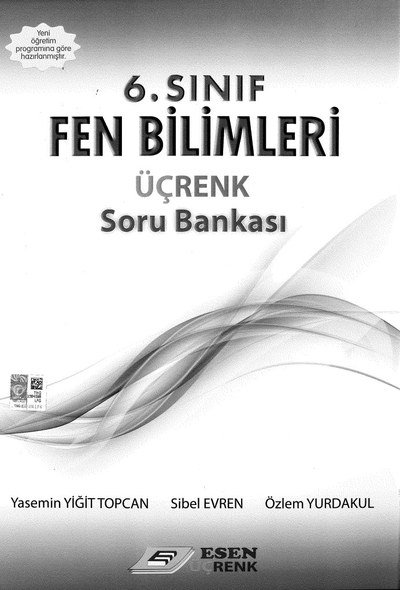 FEN BİLİMLERİ ÜÇ RENK SORU BANKASI