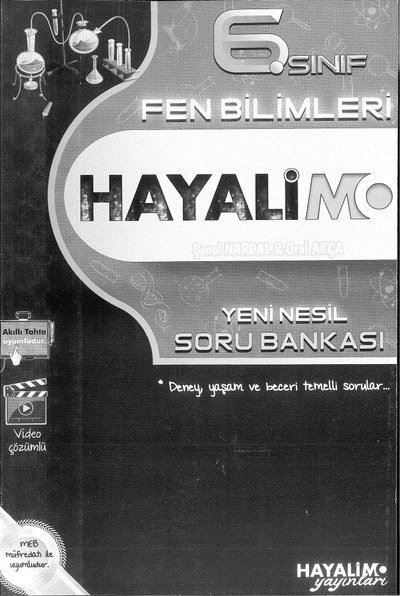 FEN BİLİMLERİ HAYALİM SORU BANKASI