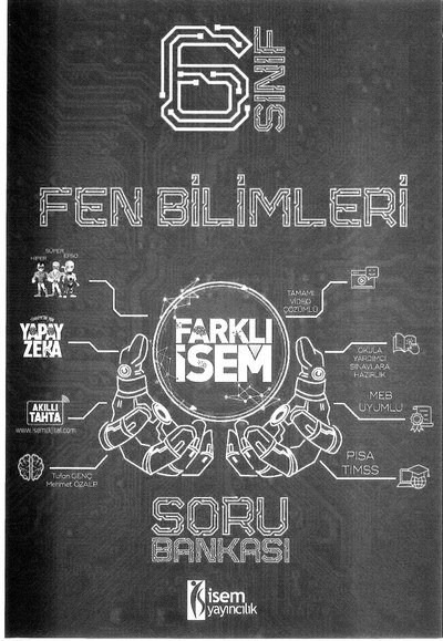 FEN BİLİMLERİ FARKLI İSEM SORU BANKASI Panda Fotokopi & Baskı Merkezi