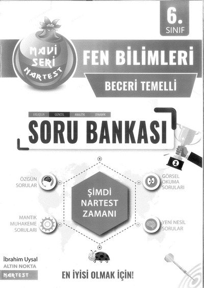 MAVİ SERİ FEN BİLİMLERİ SORU BANKASI Panda Fotokopi & Baskı Merkezi