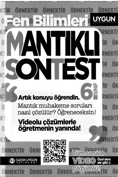 FEN BİLİMLERİ MANTIKLI SONTEST Panda Fotokopi & Baskı Merkezi