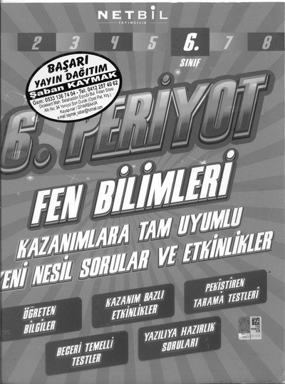 6. PERİYOT FEN BİLİMLERİ YENİ NESİL SORULAR