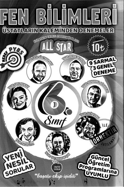 FEN BİLİMLERİ ÜSTATLARIN KALEMİNDEN DENEMELER Panda Fotokopi & Baskı Merkezi