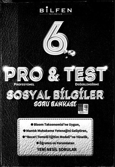 PRO & TEST SOSYAL BİLGİLER SORU BANKASI Panda Fotokopi & Baskı Merkezi