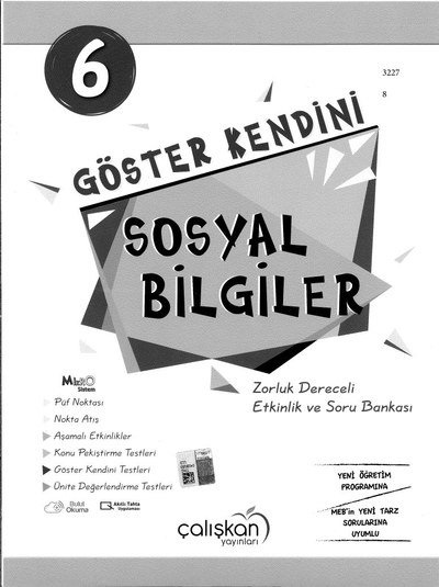 GÖSTER KENDİNİ SOSYAL BİLGİLER Panda Fotokopi & Baskı Merkezi