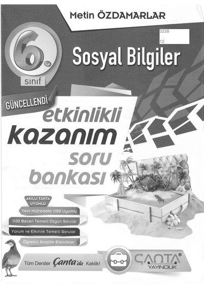 SOSYAL BİLGİLER ETKİNLİK KAZANIM SORU BANKASI Panda Fotokopi & Baskı Merkezi