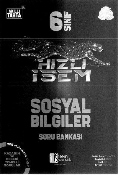 SOSYAL BİLGİLER SORU BANKASI HIZLI İSEM Panda Fotokopi & Baskı Merkezi