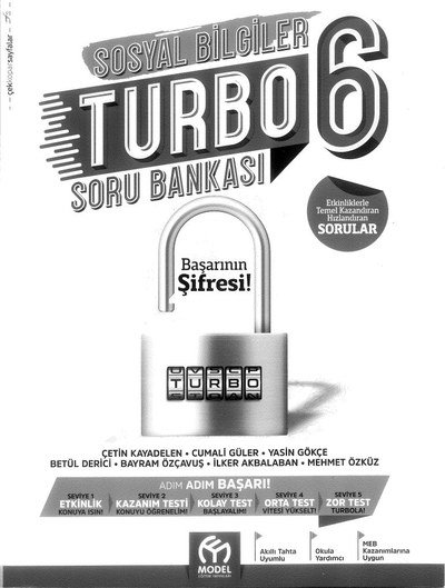 SOSYAL BİLGİLER SORU BANKASI Panda Fotokopi & Baskı Merkezi