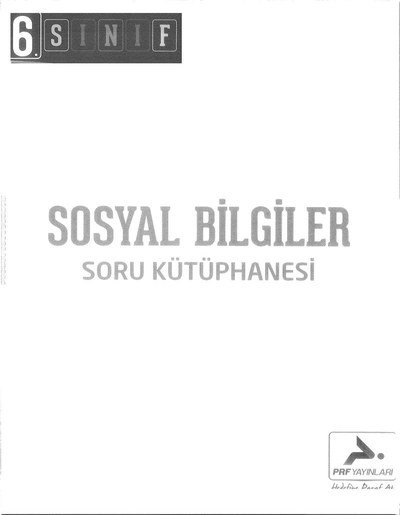 SOSYAL BİLGİLER SORU KÜTÜPHANESİ Panda Fotokopi & Baskı Merkezi