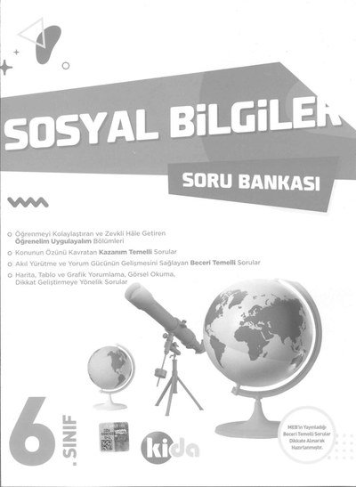 SOSYAL BİLGİLER SORU BANKASI Panda Fotokopi & Baskı Merkezi