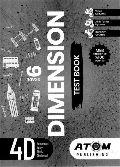 DIMENSION TEST BOOK Panda Fotokopi & Baskı Merkezi