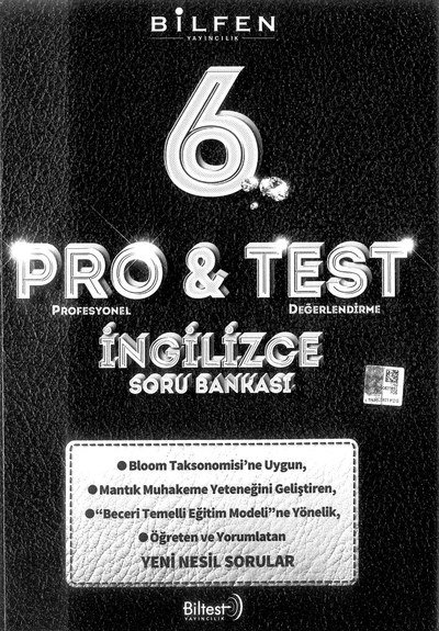 PRO & TEST İNGİLİZCE SORU BANKASI