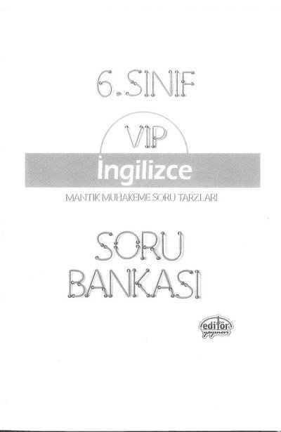 VIP İNGİLİZCE SORU BANKASI