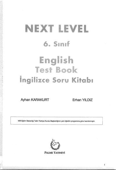 NEXT LEVEL ENGLISH TEST BOOK İNGİLİZCE SORU KİTABI Panda Fotokopi & Baskı Merkezi